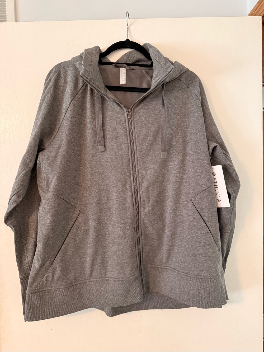 Athleta Gray Triumph Hoodie